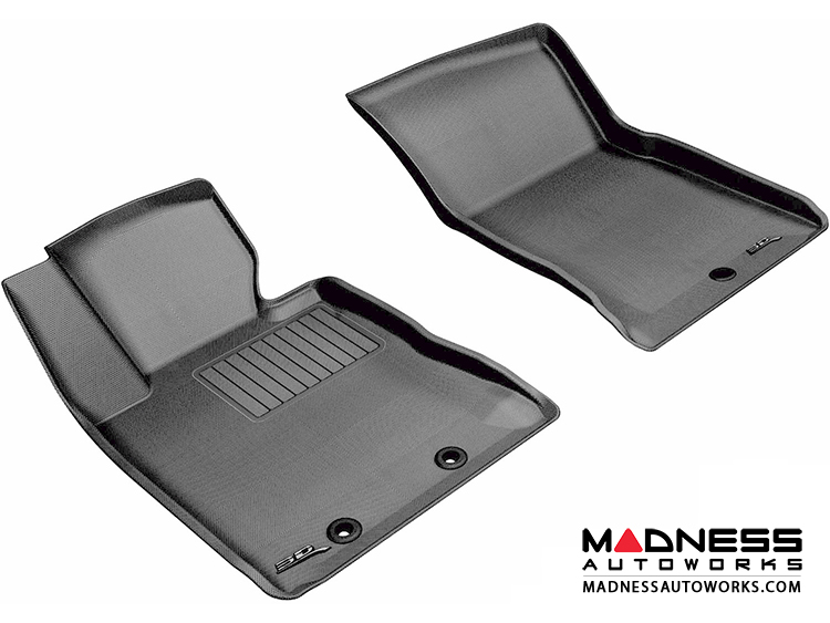 Hyundai Genesis Coupe Floor Mats (Set of 2) - Front - Black by 3D MAXpider